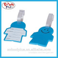 Smile baby funny luggage tag, PVC luggage tag S2010